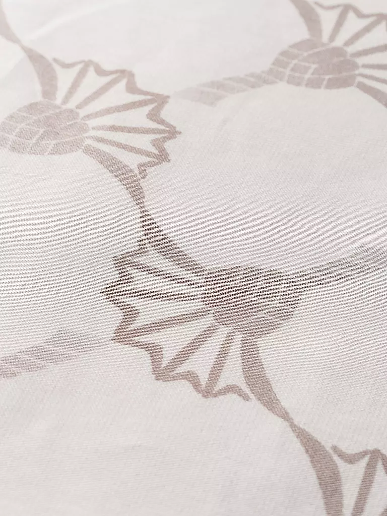 JOOP | Ropa de cama de satén 70x90cm/140x200cm CORNFLOWER DOUBLE Beige | Beige