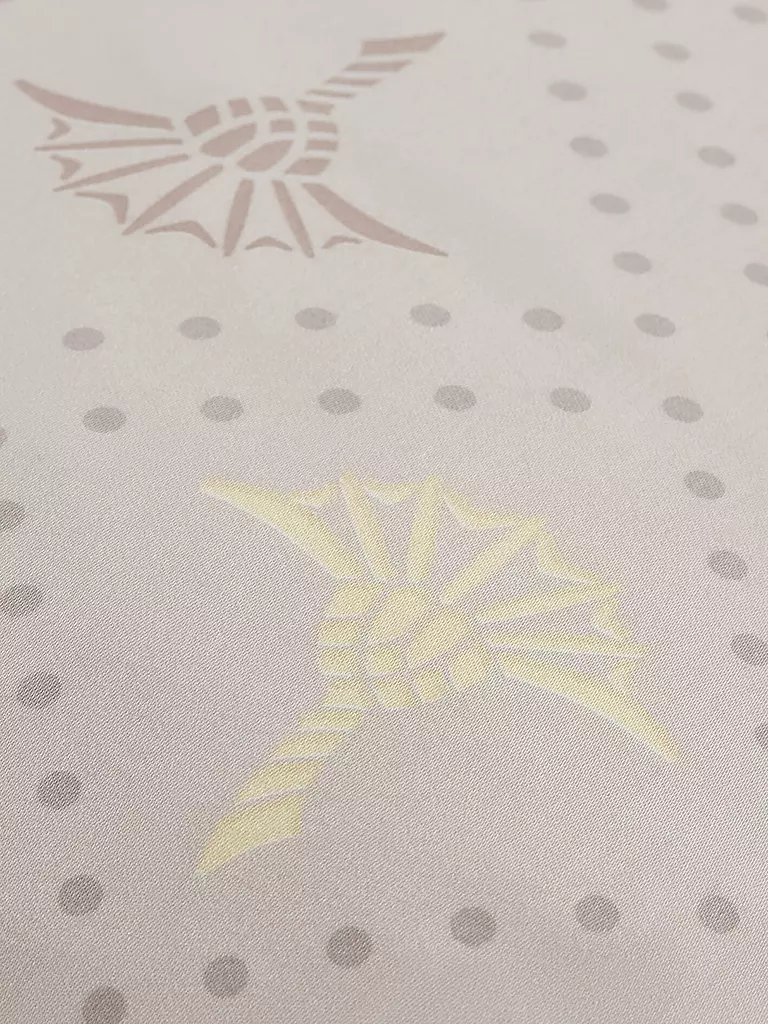 JOOP | Ropa de cama de satén CORNFLOWER CHARM 2x 70x90cm/200x200cm Vainilla | 