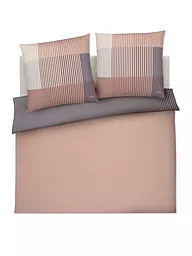 JOOP | Ropa de cama de satén DIVIDED 2x 70x90cm / 200x200cm Blush | Rosa