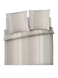 JOOP | Ropa de cama de satén LEO 2x 70x90cm / 200x200cm Arena | Beige