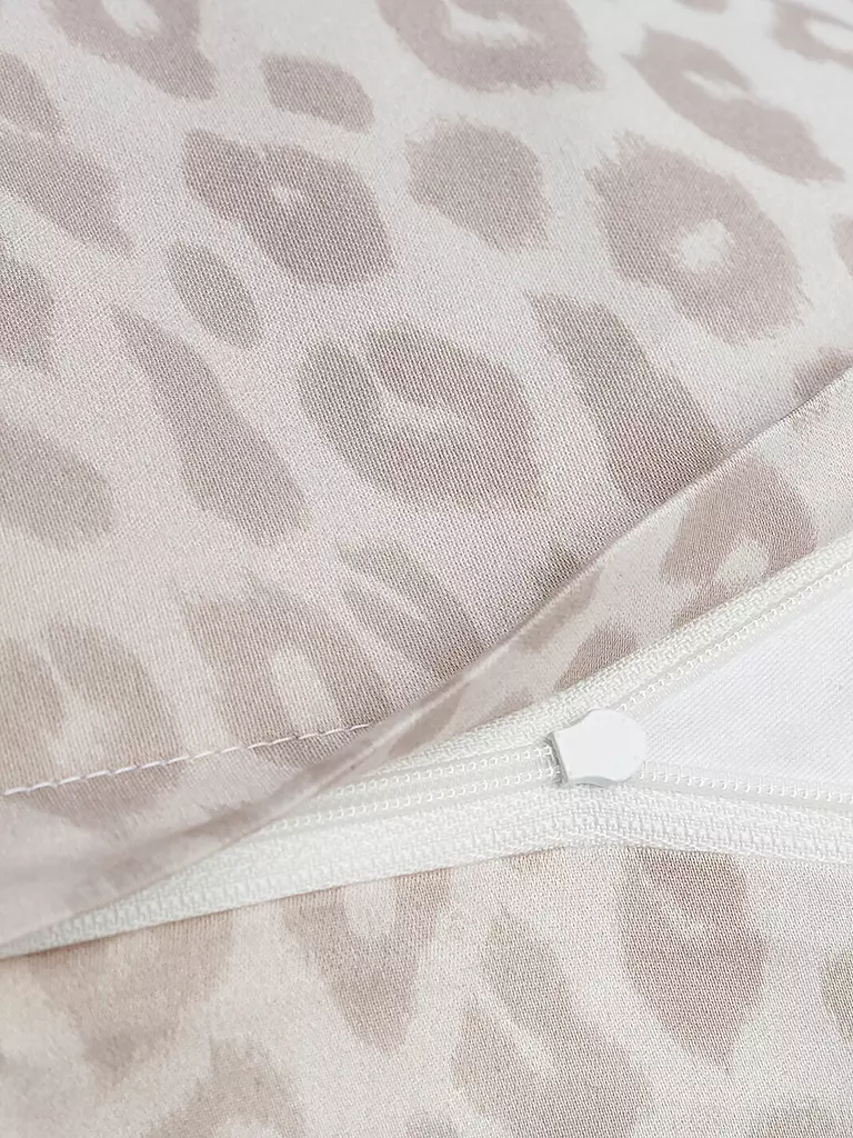 JOOP | Ropa de cama de satén LEO 2x 70x90cm / 200x200cm Arena | 