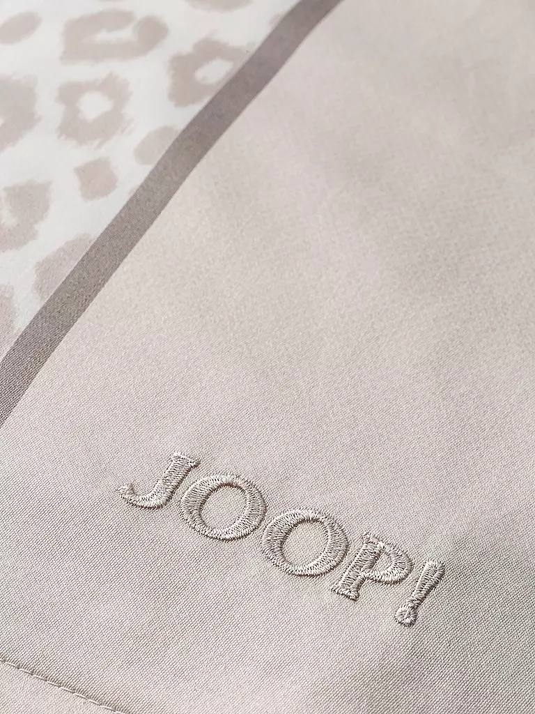 JOOP | Ropa de cama de satén LEO 70x90cm / 140x200cm arena | Beige
