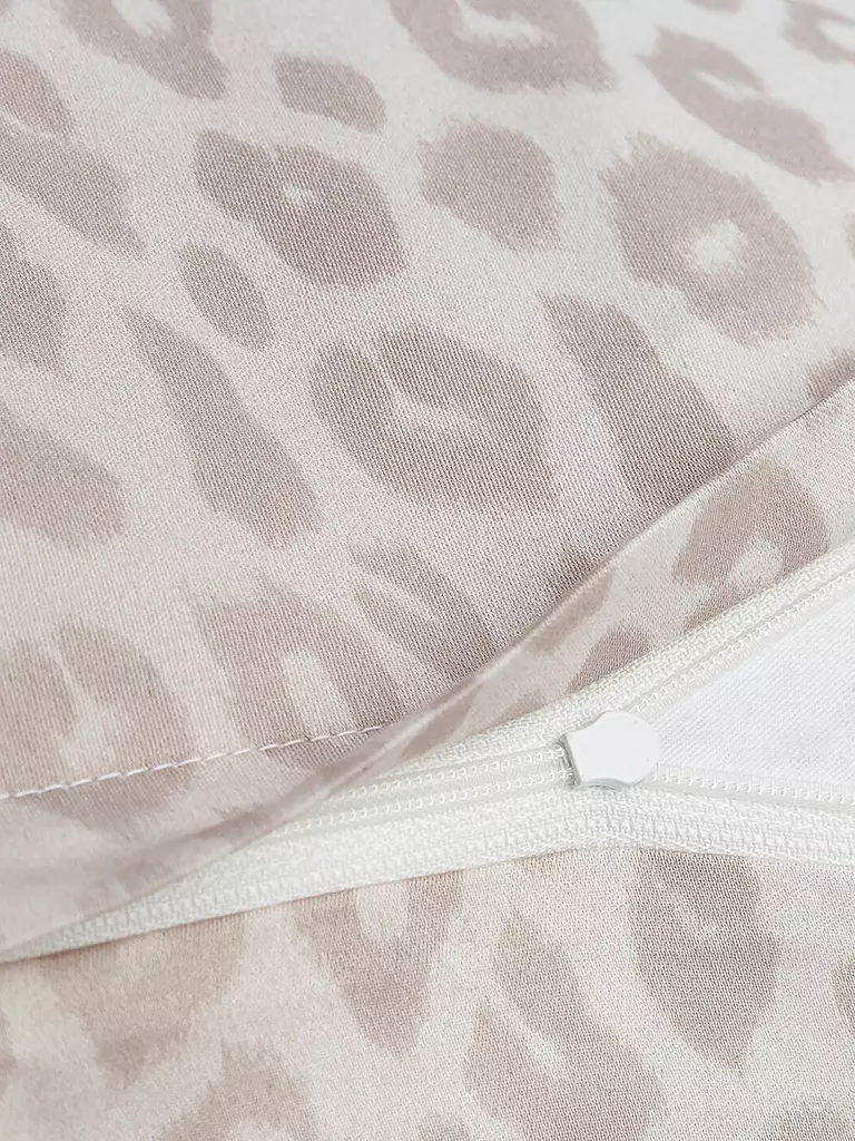 JOOP | Ropa de cama de satén LEO 70x90cm / 140x200cm arena | Beige