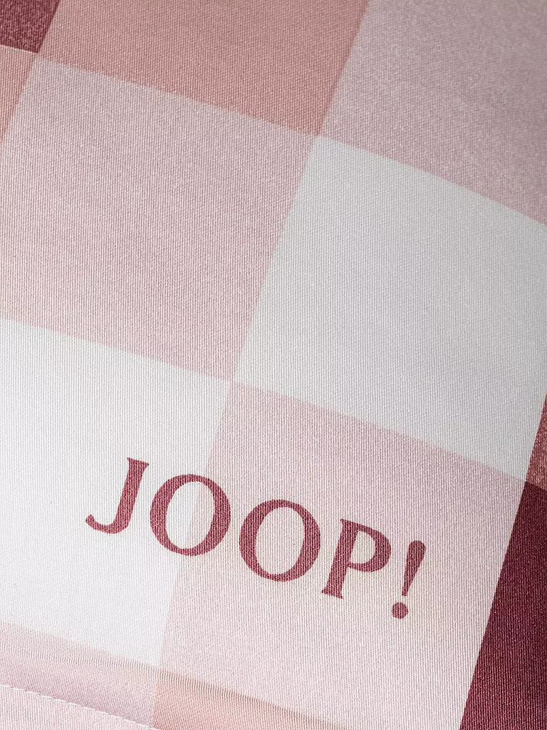 JOOP | Ropa de cama de satén MESH 2x 70x90cm/2000x200cm Blush | 