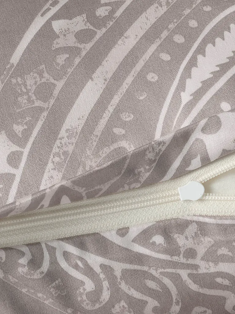 JOOP | Ropa de cama de satén PAISLEY 70x90cm/140x200cm Crema |