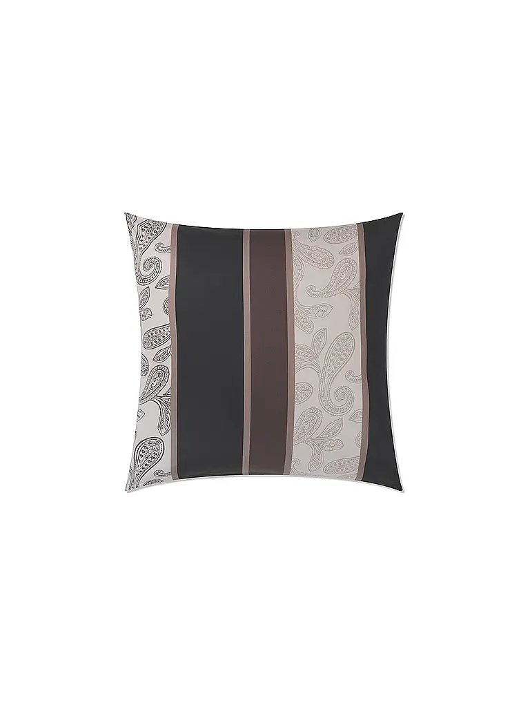 JOOP | Ropa de cama de satén PAISLEY STRIPES 2x70x90cm/140x200cm Negro |