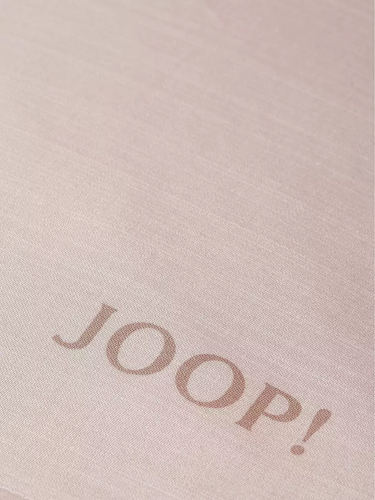 JOOP | Ropa de cama de satén SPLIT 2x 70x90cm / 200x200cm Nude |