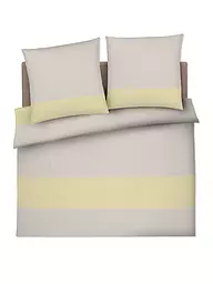 JOOP | Juego de cama de satén SPLIT 2x 70x90cm / 200x200cm Stone | Crema
