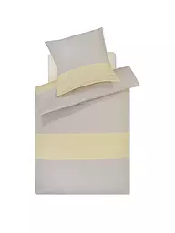 JOOP | Satin Bettwäsche SPLIT 70x90cm / 140x200cm Ocean  | Crema