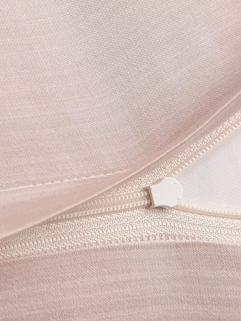 JOOP | Ropa de cama de satén SPLIT 70x90cm / 140x220cm Nude |
