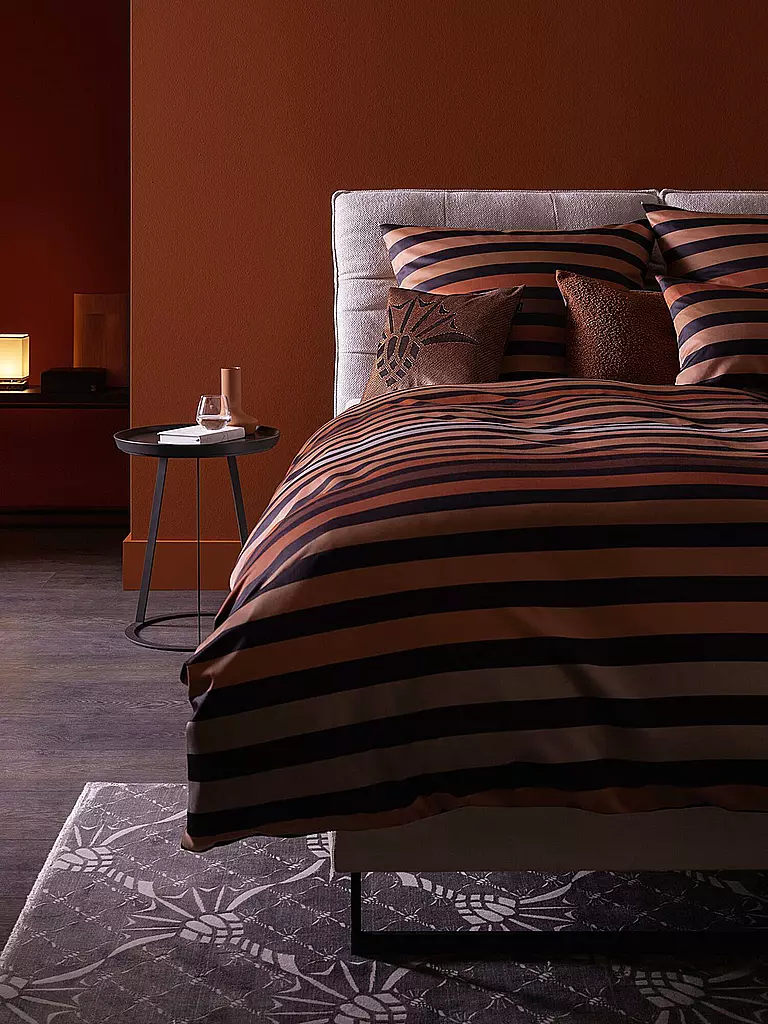 JOOP | Ropa de cama de satén TONE 70x90cm/140x220cm Apricot | 