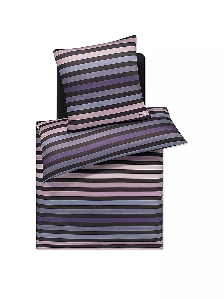 JOOP | Ropa de cama de satén TONE 70x90cm/140x220cm Burdeos | Lila