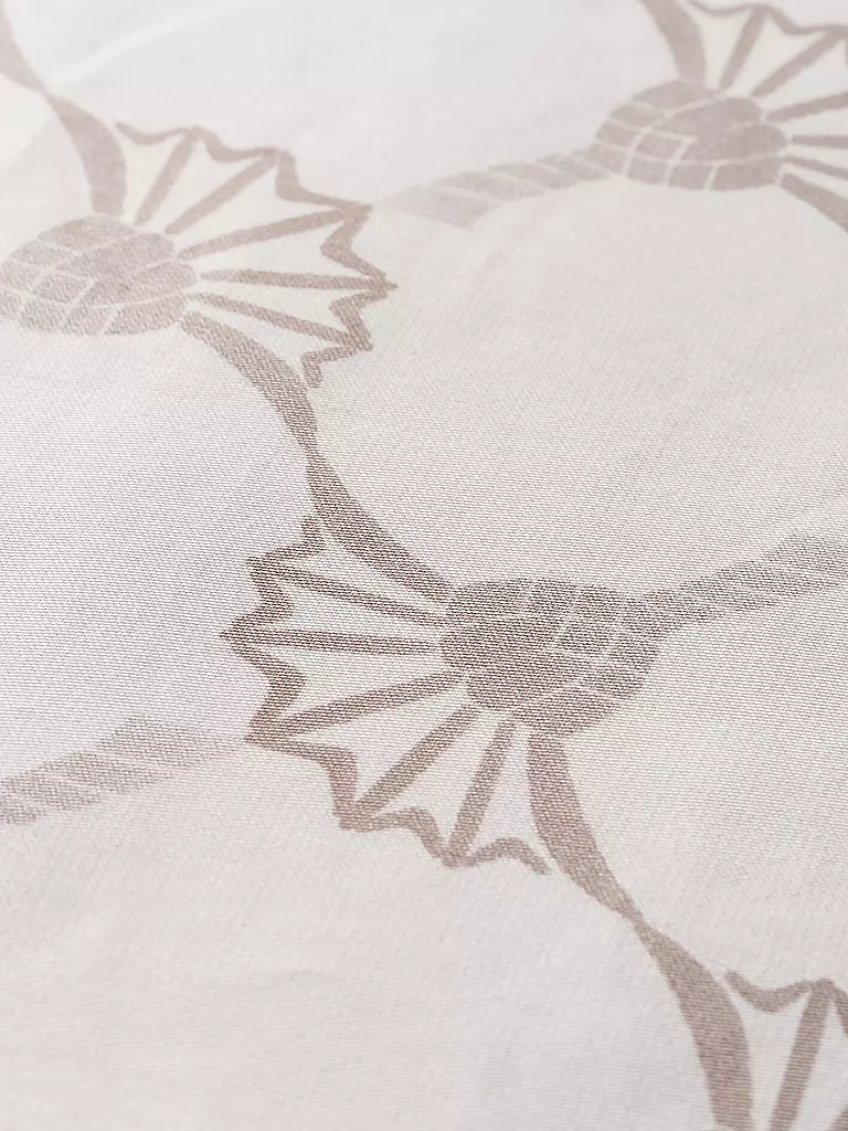 JOOP | Satin Bettwäsche 70x90cm/140x200cm CORNFLOWER DOUBLE Beige | Beige