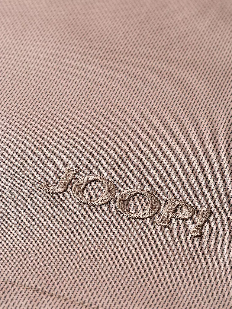 JOOP | Satin Bettwäsche 70x90cm/140x200cm MICRO PATTERN Rose/Grau | 