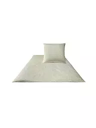 JOOP | Ropa de cama de satén Cornflower 70x90cm / 140x200cm Arena | Crema