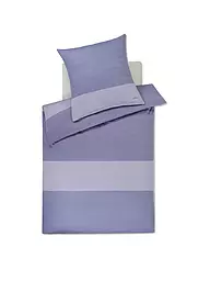 JOOP | Satin Bettwäsche SPLIT 70x90cm / 140x200cm Ocean  | Azul claro