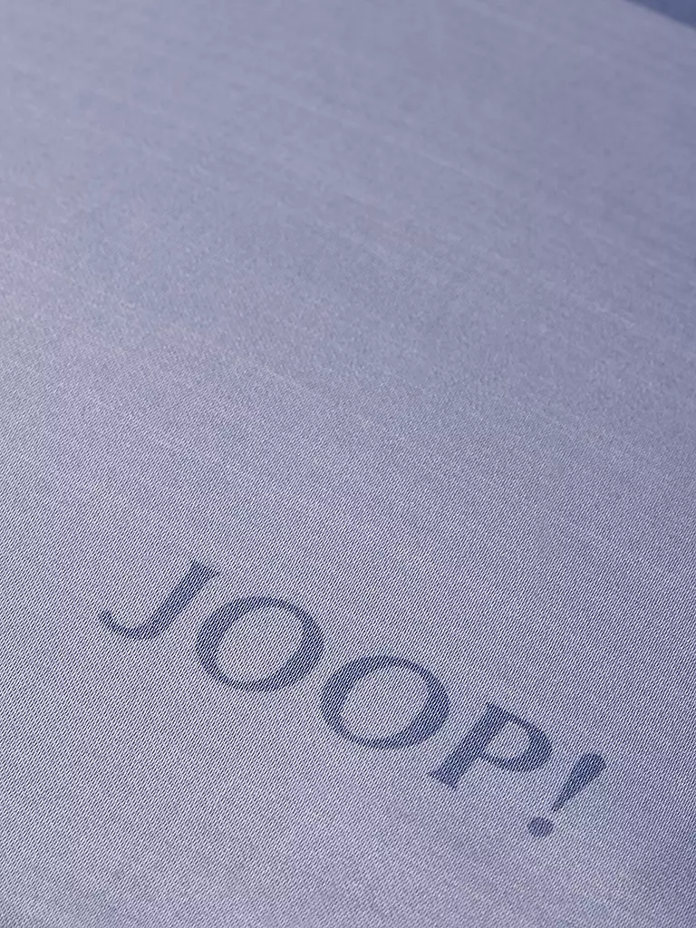 JOOP | Satin Bettwäsche SPLIT 70x90cm / 140x200cm Ocean  | Azul claro