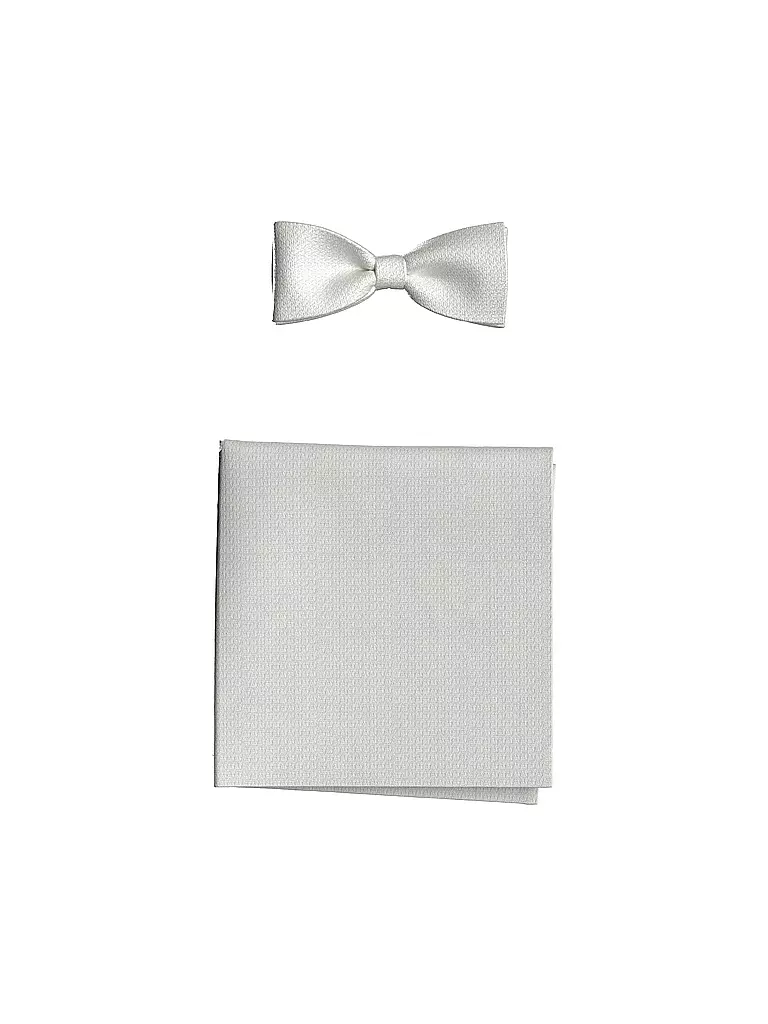 JOOP | Set de regalo - Pajarita y pañuelo de bolsillo | Crema