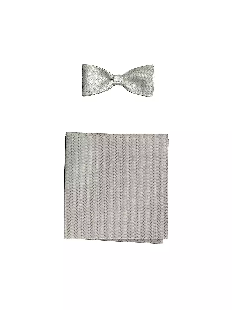 JOOP | Set de regalo de pajarita y pañuelo de bolsillo | Verde claro