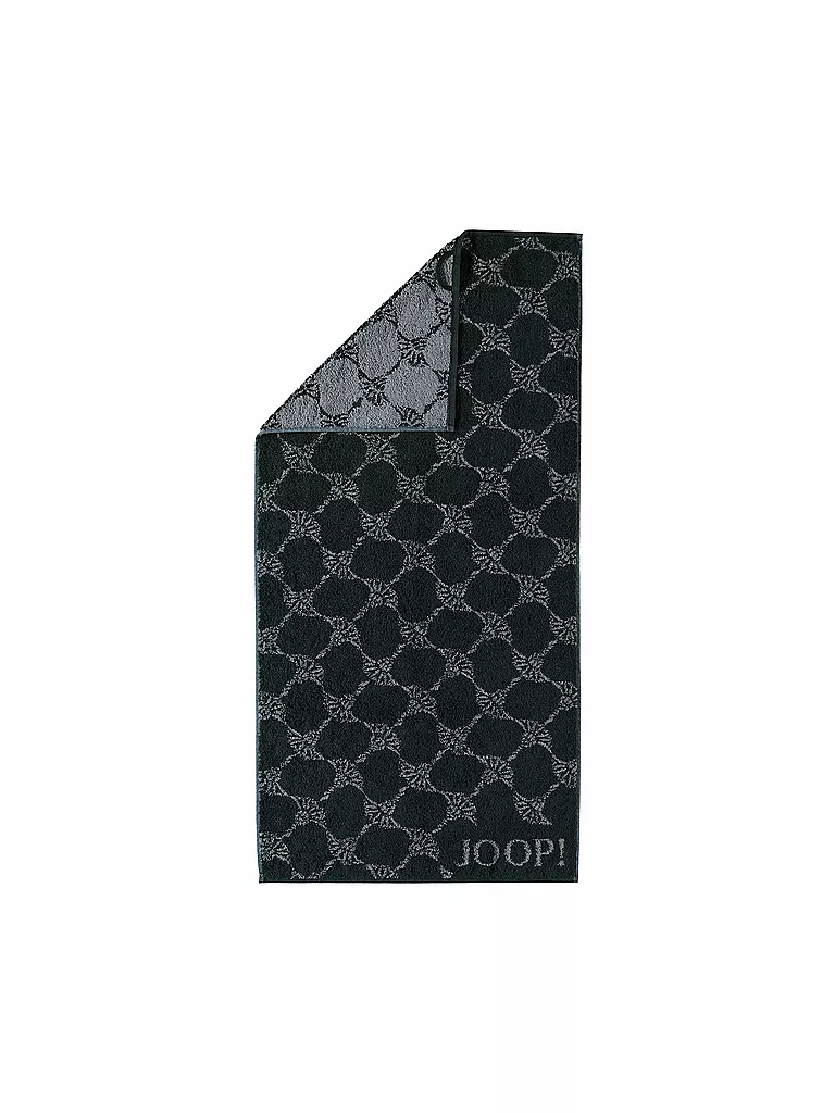 JOOP | Toalla "Cornflower" 80x150cm (negro) | Negro