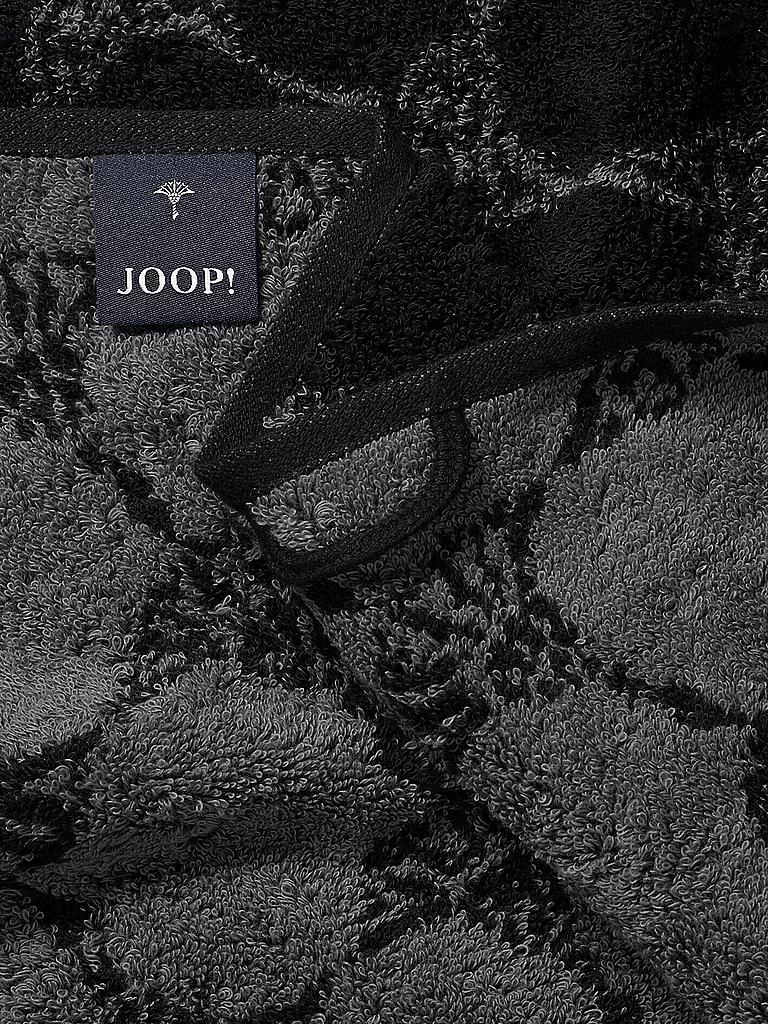 JOOP | Toalla "Cornflower" 80x150cm (negro) | Negro