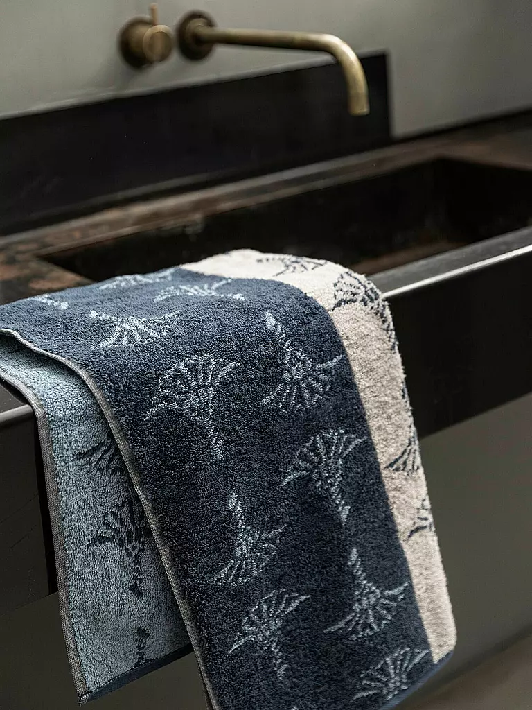 JOOP | Toalla 50x100cm DIVIDED CORNFLOWER Aqua | Azul oscuro