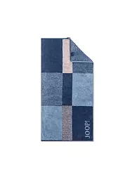 JOOP | Toalla 50x100cm DIVIDED SQUARES Aqua | Azul oscuro