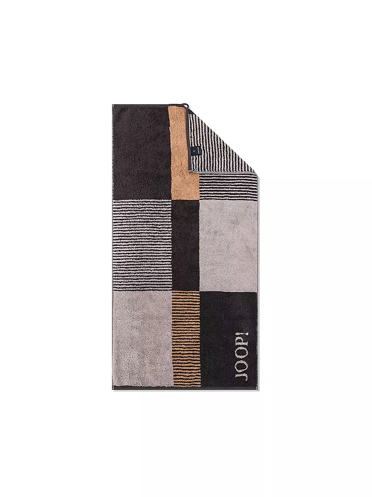 JOOP | Toalla 50x100cm DIVIDED SQUARES Piedra | Gris