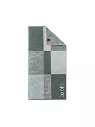 JOOP | Toalla 50x100cm DIVIDED SQUARES Aqua | Verde oscuro