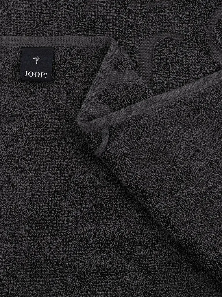 JOOP | Toalla 50x100cm STUDIO REPEAT Basalto | Negro
