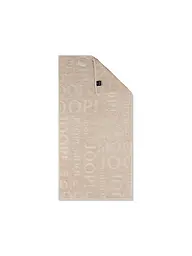 JOOP | Toalla 50x100cm STUDIO REPEAT Grafito | Beige
