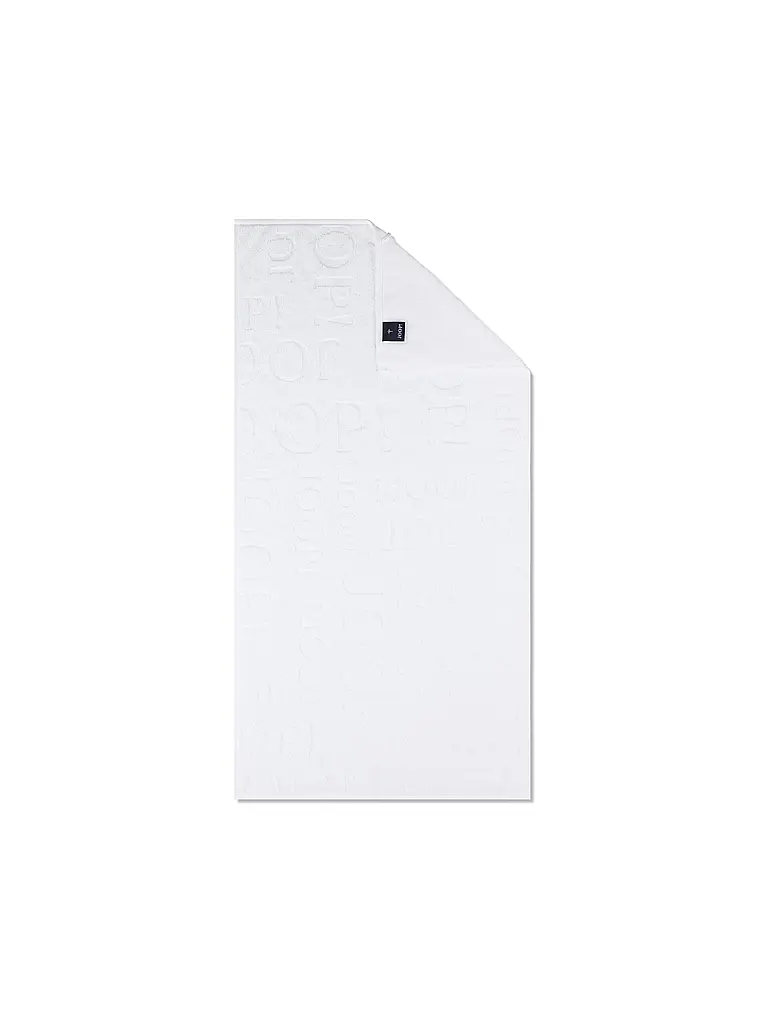 JOOP | Toalla 50x100cm STUDIO REPEAT Blanco | Blanco