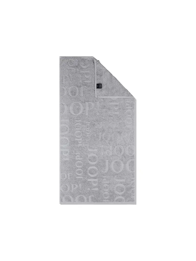 JOOP | Toalla 50x100cm STUDIO REPEAT Platino | Gris claro