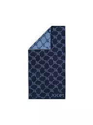 JOOP | Toalla Cornflower 50x100cm Navy | Azul oscuro