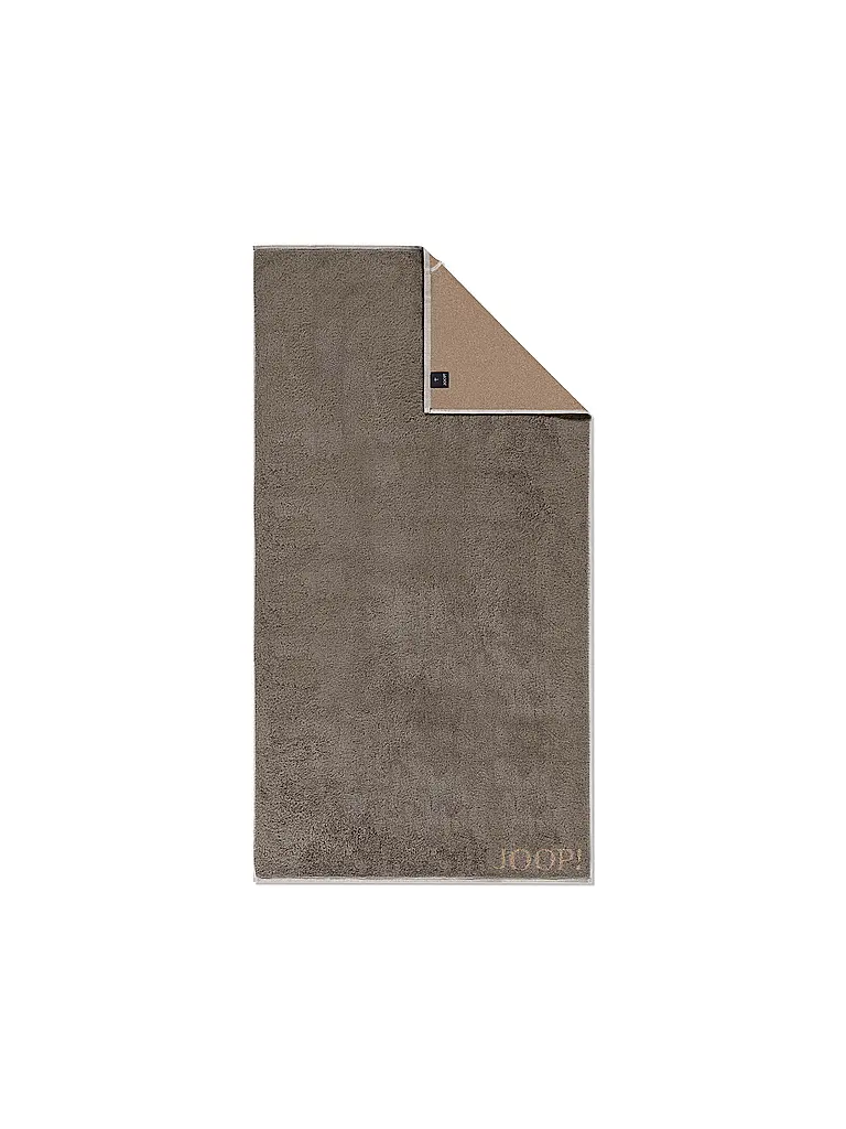 JOOP | Toalla de ducha 80x150cm CONTOUR DOUBLFACE Taupe | Camel
