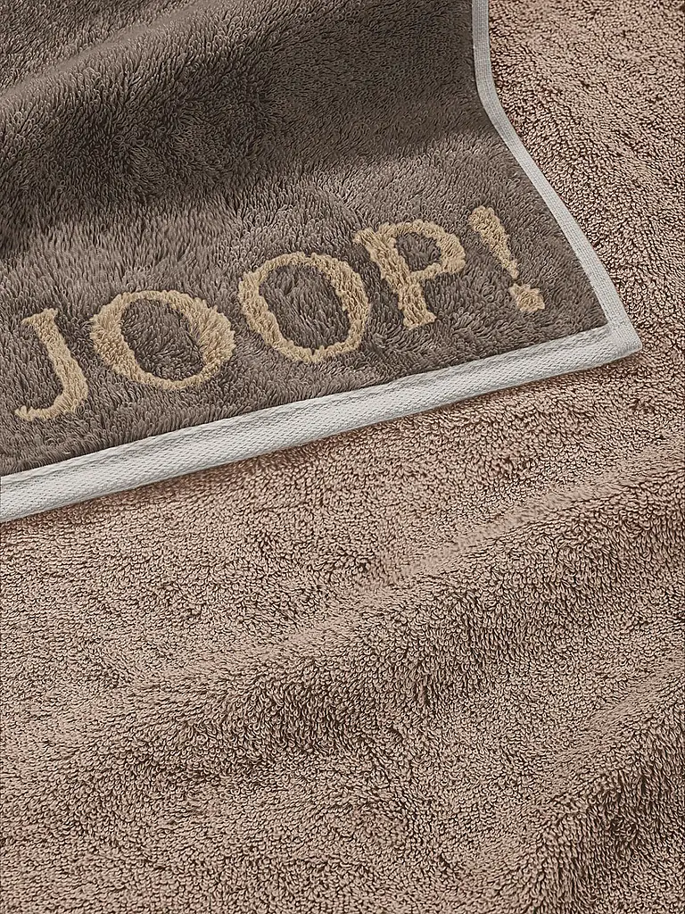JOOP | Toalla de ducha 80x150cm CONTOUR DOUBLFACE Taupe | Camel