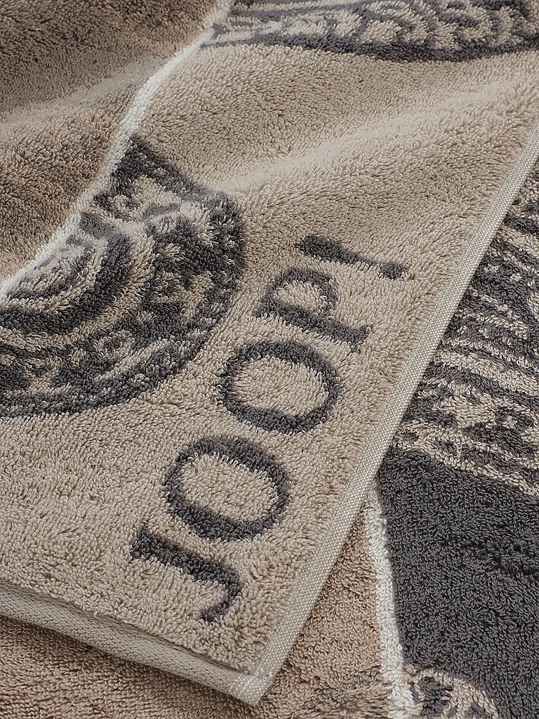 JOOP | Toalla de ducha 80x150cm CONTOUR PAISLY Taupe | Camel
