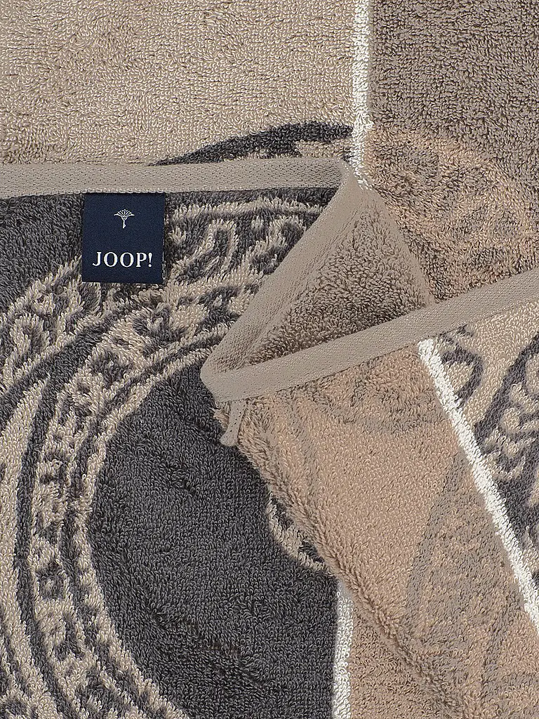 JOOP | Toalla de ducha 80x150cm CONTOUR PAISLY Taupe | Camel