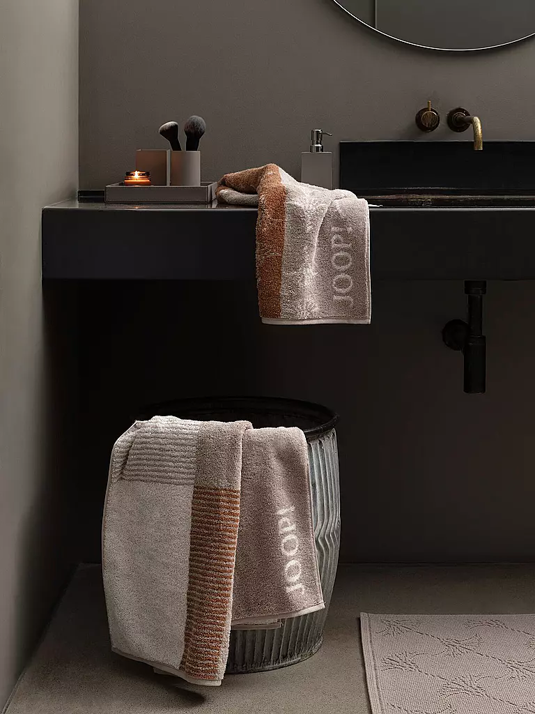 JOOP | Toalla de ducha 80x150cm DIVEDED DOUBLEFACE Naturaleza | Beige