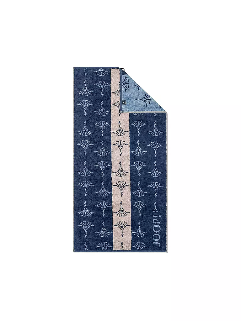 JOOP | Toalla de ducha 80x150cm DIVIDED CORNFLOWER Aqua | Azul oscuro