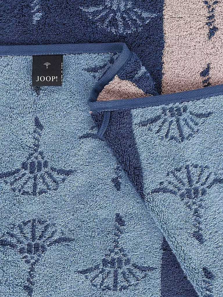 JOOP | Toalla de ducha 80x150cm DIVIDED CORNFLOWER Aqua | Azul oscuro