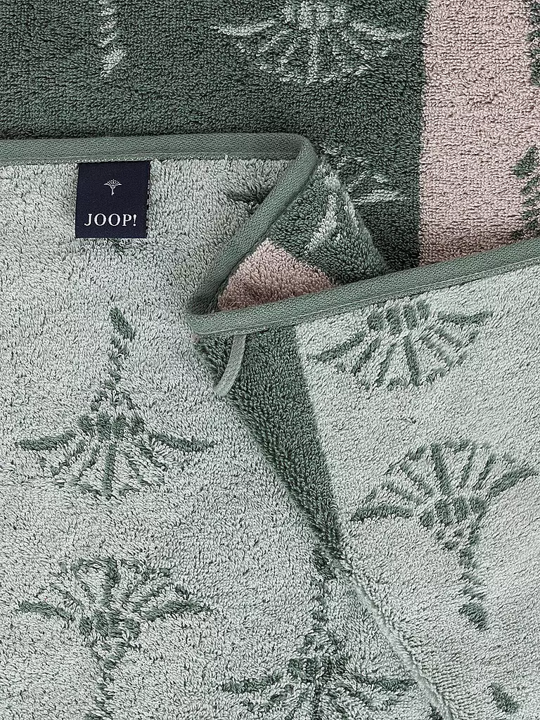 JOOP | Toalla de ducha 80x150cm DIVIDED CORNFLOWER Salbei | Verde oscuro