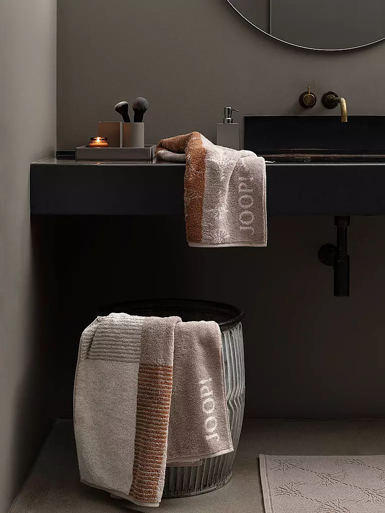 JOOP | Toalla de ducha 80x150cm DIVIDED SQUARES Natur | Beige