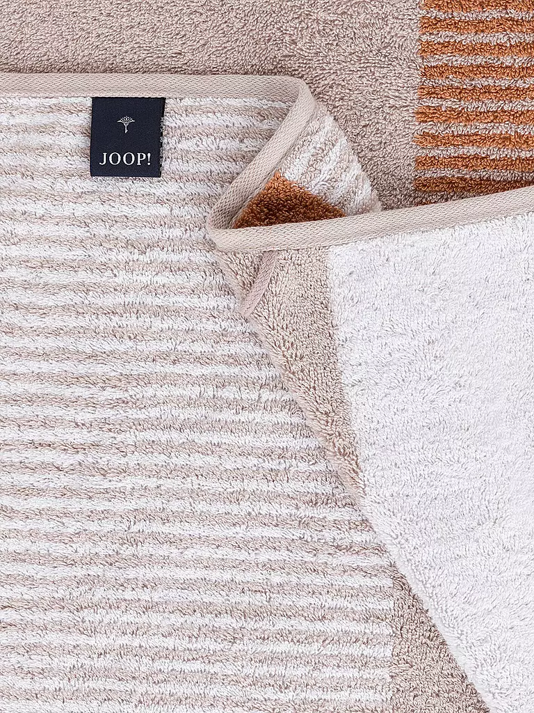 JOOP | Toalla de ducha 80x150cm DIVIDED SQUARES Natur | Beige
