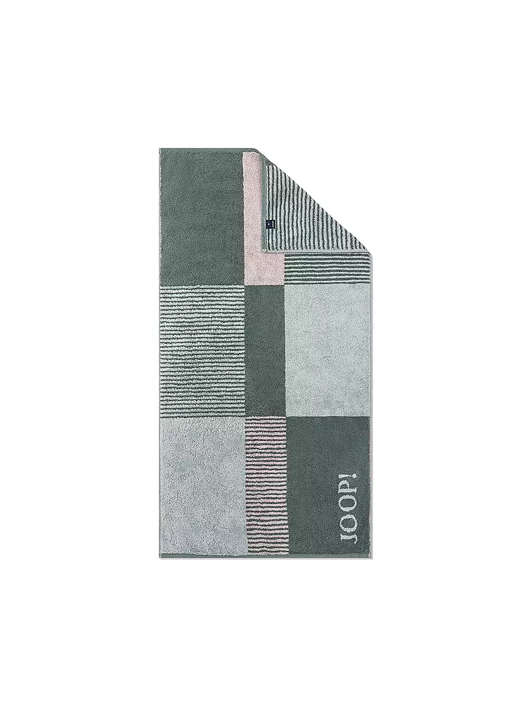 JOOP | Toalla de ducha 80x150cm DIVIDED SQUARES Salvia | Verde oscuro