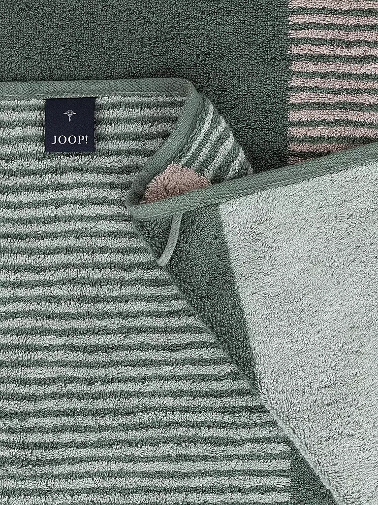 JOOP | Toalla de ducha 80x150cm DIVIDED SQUARES Salvia | Verde oscuro
