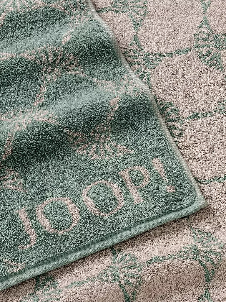 JOOP | Toalla de ducha Cornflower 80x150cm | Verde claro