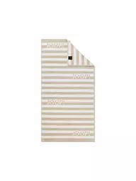 JOOP | Toalla de ducha SPLIT STRIPES 80x150cm Piedra | Crema