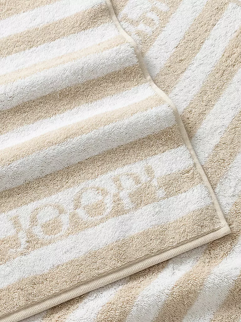 JOOP | Toalla de ducha SPLIT STRIPES 80x150cm Naturaleza | Crema