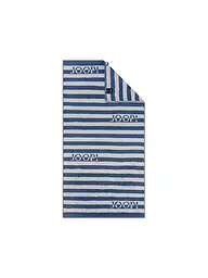 JOOP | Toalla de ducha SPLIT STRIPES 80x150cm Piedra | Azul oscuro